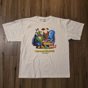 Vintage Keya USA Universal City Walk Orlando Hollywood Drive in Golf Shirt Sz XL